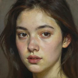 close up face of a extremely beautiful bond female vam pire portrait, masterpiece, oil on canvas, Alberto Mielgo, artgerm, norman rockwell, craig mulins, trending on pxiv,