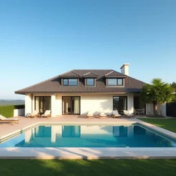 house with a swimming pool, $ 2 5 m
