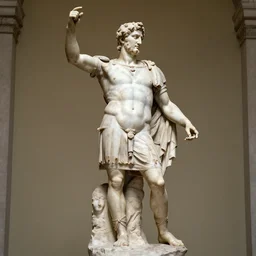 hercules, a roman statue figure, classical statue