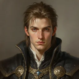 semi-realistic portrait of a young handsome mage, dragon age, face, fantasy, intricate, elegant, digital painting, artstation, concept art, smooth, sharp focus, illustration, art by artgerm and greg rutkowski and alphonse mucha