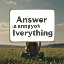 an answer to everything