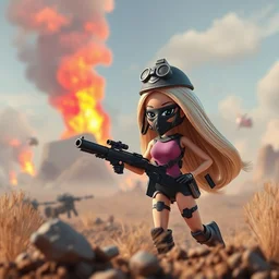 bob omb battlefield starring barbie