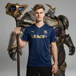 Max Caulfield posing as a League of Legends champion