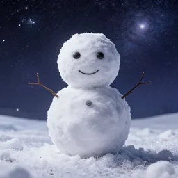 the entire universe in a snowball