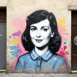 Anne Frank By Eduardo Kobra, Eduardo Kobra Artist, Kobra Graffiti, Street Art by Eduardo Kobra