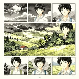 un dia de paz! misato katsuragi, arte koto no ha no niwa, makoto shinkai, moebius, milo manara, hugo pratt, french comic art, semi - realistic anime, portrait, beautiful face, symmetrical face, trending on pixiv, detailed, clean lines, sharp lines, crisp lines, award winning illustration, masterpiece, 4 k