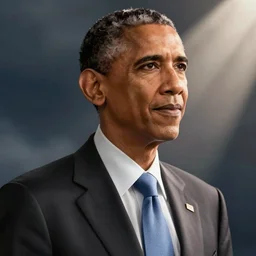 Barak Obama in Devil May Cry, film still, photorealistic