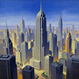 cloisonnism painting of megacity 1 from judge dredd megacity 1 from judge dredd in no mans sky no mans sky | clear crisp view, masterpiece moebius syd mead bekskinski