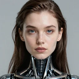 extremely detailed, intricate photrealistic portrait beautiful female android, art by paolo roversi, h 7 0 4
