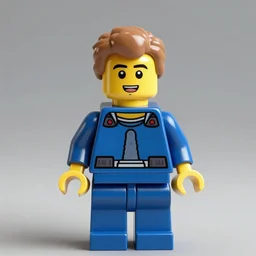 John Cleese as a lego minifig, portrait, unreal 5, cgi,