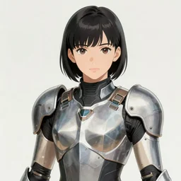 sci - fi! futuristic armor! moebius, milo manara, hugo pratt, french comic art, semi - realistic anime, portrait, beautiful face, symmetrical face, trending on pixiv, detailed, clean lines, sharp lines, crisp lines, award winning illustration, masterpiece, 4 k