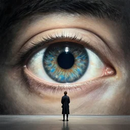 giant ocult eye, by jean - baptiste monge and martin deschambault