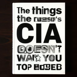 cover of the book : the things the cia doesn't want you to know, top secret