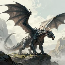 dragon, fantasy, illustrated by dan mumford