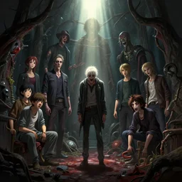starving artist, sharp horror, digital matte painting, art by artgerm, greg rutkowski, wlop, dramatic lighting, by greg rutkowski, loish, rhads, ferdinand knab, makoto shinkai and lois van baarle, ilya kuvshinov, rossdraws, tom bagshaw, global illumination, radiant light, detailed and intricate environment