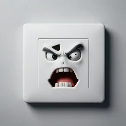 enraged electrical socket