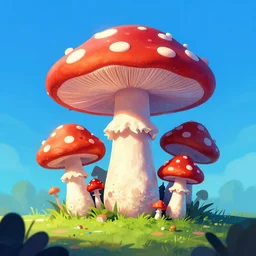 🍄🏢🍄 , digital Art, Greg rutkowski, Trending cinematographic artstation