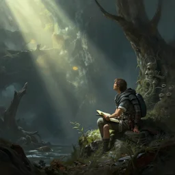 fantasy, James gurney, hyper realistic, dramatic lighting