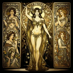 marzanna slavic goddess associated with seasonal rites based on the idea of death and rebirth of nature concept art by artgerm, tooth wu, dan mumford, beeple, rossdraws, james jean, marc simonetti and alphonse mucha. just one lonely black tape project attctive showgirl!! full body!! contour light effect!! hd, 4 k, stage light. octane render. sharp edge. ultra clear detailed