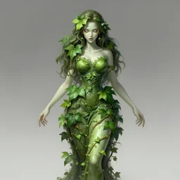 symmetry!! wow fanart of poison ivy, intricate, elegant, highly detailed, my rendition, digital painting, artstation, concept art, smooth, sharp focus, illustration, art by artgerm and greg rutkowski and alphonse mucha
