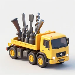 yellow + weapons + equipment + drill + truck + car + machine + diamond bit + twist power + cyberpunk 2 0 7 7 + scifi + engine + neon + splatoon,
