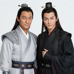 andy lau and aaron kwok cosplay tai warlord