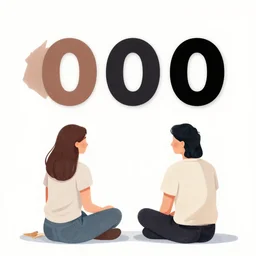 passionate hex color code # 0 0 0 0 ff by amiet cuno. a illustration of two people, a man & a woman, sitting at a table. the man is looking at the woman with interest. the woman is not interested in him. there is a lamp on the table between them.