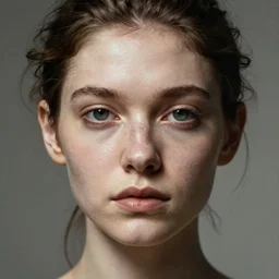 very very beautiful portrait photo of chthonic AI face, Perfect face, extremely high details, realistic, by Edward Hopper, Tom Bagshaw , Rene Margitte