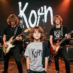 korn rock band as kids