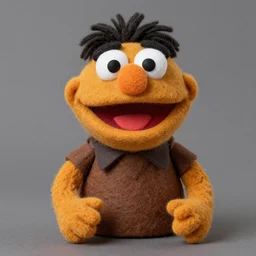 oscar martinez as a muppet. highly detailed felt. hyper real photo. 4 k.