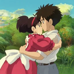 (2011) From Up On Poppy Hill film covers,Studio Ghibli,epic,masterpiece illustration in the style of Keith Thompson, digital art