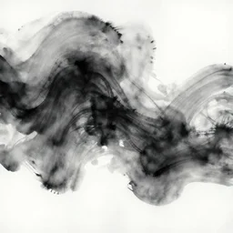 zen ink abstract modern art
