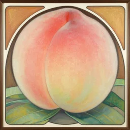 a painting of a fruit peach, richard schmid, john singer sargent, alphonse mucha