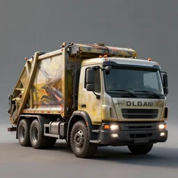 a dnd monster which resembles a garbage truck, made by stanley artgerm lau, wlop, rossdraws, artstation, cgsociety, concept art, cgsociety, octane render, trending on artstation, artstationhd, artstationhq, unreal engine, 4 k, 8 k,
