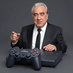 low quality playstation 1 render of danny devito