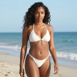 violet myers on the beach