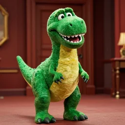 barney the dinosaur in the movie fight club