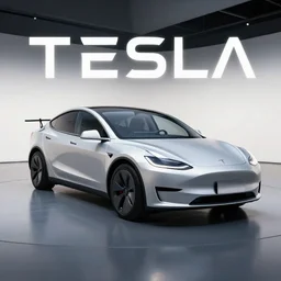a plane designed by Tesla, promotional photo