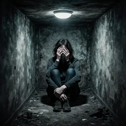 inside a disturbed mind of a schizophrenic