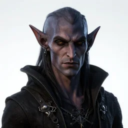 a portrait of a dark elf, hyper detailed, digital art, trending in artstation, cinematic lighting, studio quality, smooth render, artgerm, joshua middleton, rafael albuquerque, unreal engine 5 rendered, octane rendered, art style by klimt and nixeu and ian sprigger and wlop and krenz cushart
