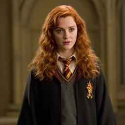 movie still of christina hendricks cosplaying as harry potter from the deathly hallows, directed by david yates