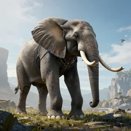Robotic Elephant Horizon zero dawn