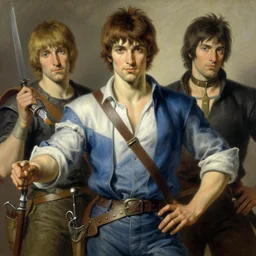 attractive man, dnd, painting by gaston bussiere, craig mullins, greg rutkowski, yoji shinkawa