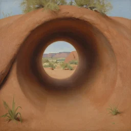 claypool tunnel arizona painting by thomas cole