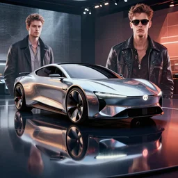 car future, chrome, reflect 8 k uhd, unreal engine, octane render in the artstyle of finnian macmanus, john park and greg rutkowski