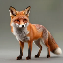 fox, high quality digital art, concept art