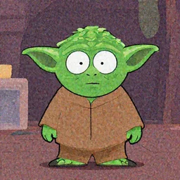 yoda as a southpark character