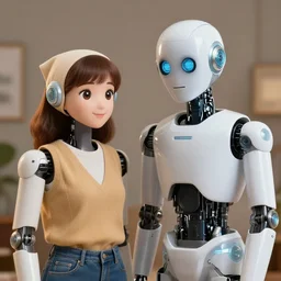 anthropomorphic social bot female accompanying artificial intelligence boyfriend