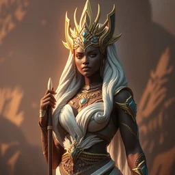 goddess of the wakanda, highly detailed, digital painting, artstation, concept art, smooth, sharp focus, illustration, unreal engine 5, 8 k, art by artgerm and greg rutkowski and edgar maxence