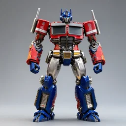 Optimus Prime as a Gundam Wing, realism, 4k